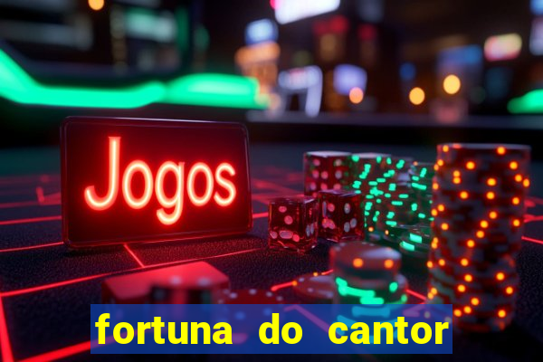 fortuna do cantor sorocaba 2023